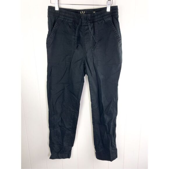L.T.J. Letter to Juliet Black Cargo Pants Work Career Size S - Picture 1 of 9